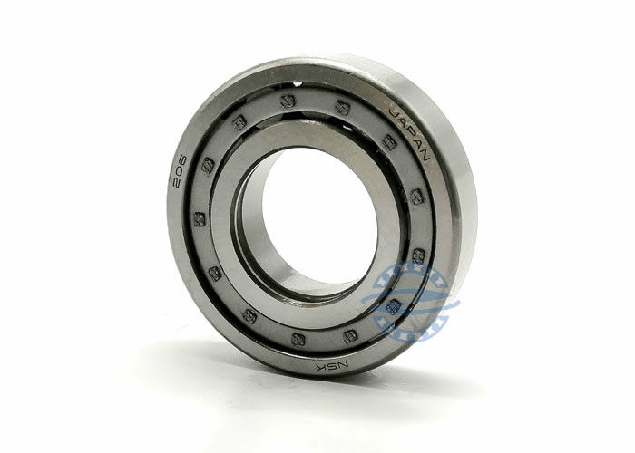Цилиндрический подшипник ролика P6 NU NJ 206 GCR15 с размером 30*62*16mm клетки двойной строки латунным