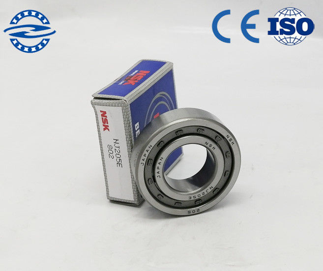 Одиночный размер 25*52*15mm подшипника ролика строки P0 C1 NJ205E цилиндрический