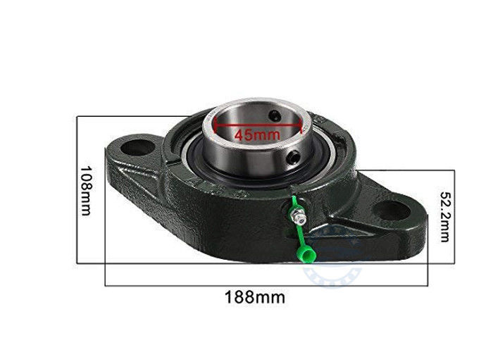Шарикоподшипник подушки системы передачи P6 UCFL209 с размером 40*45*50mm снабжения жилищем