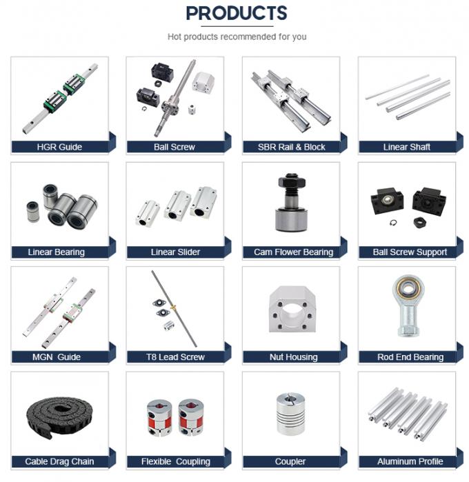 скольжение MGN7 MGN12 MGN15 MGN9 рельса 100mm 800mm миниатюрное линейное 11